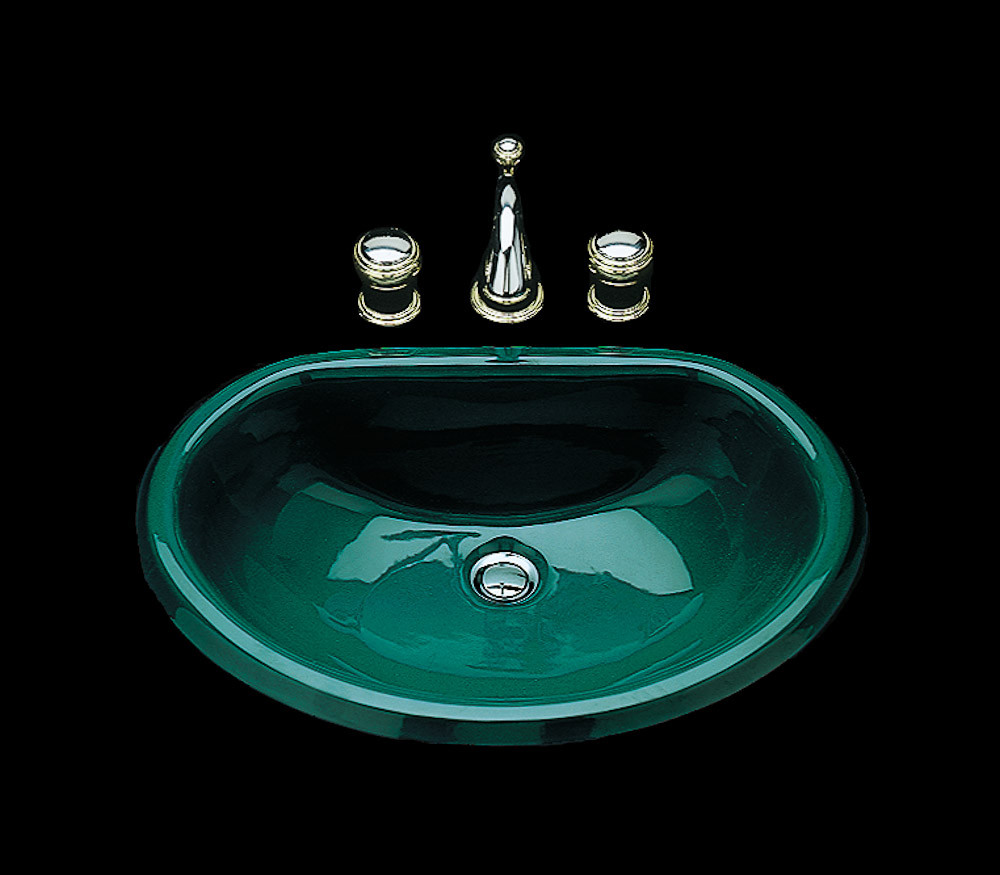 Color Bathroom Sink
 Small bathroom sinks from Bates and Bates in 15 colors