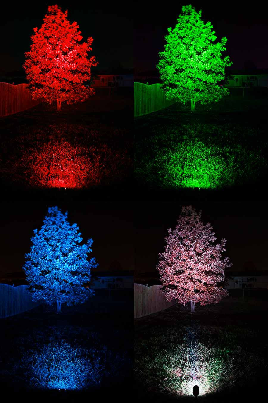 Color Changing Led Landscape Lighting
 Color Changing 18W RGB LED Landscape Spot Light remote