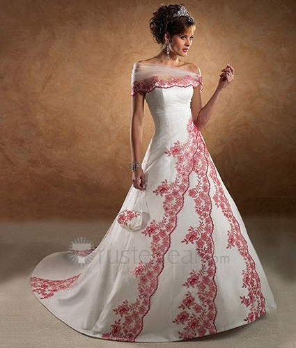 Colored Wedding Gown
 Wedding Fashion Different Colored Wedding Gowns
