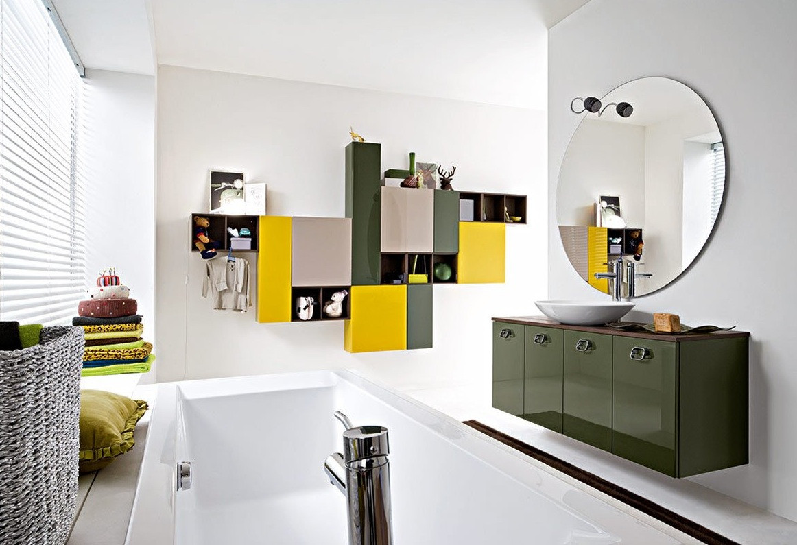 Colorful Bathroom Ideas
 50 Modern Bathrooms