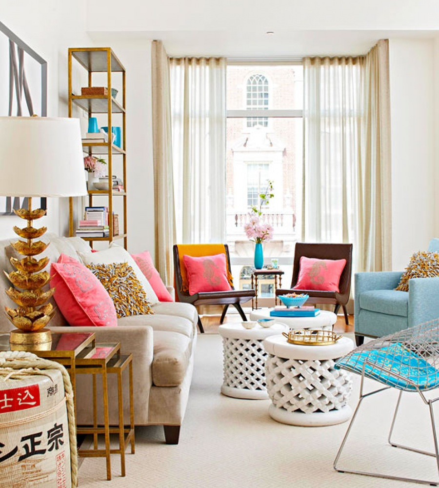 Colorful Living Room Ideas
 Spring Decorating Ideas for your Living Room Design