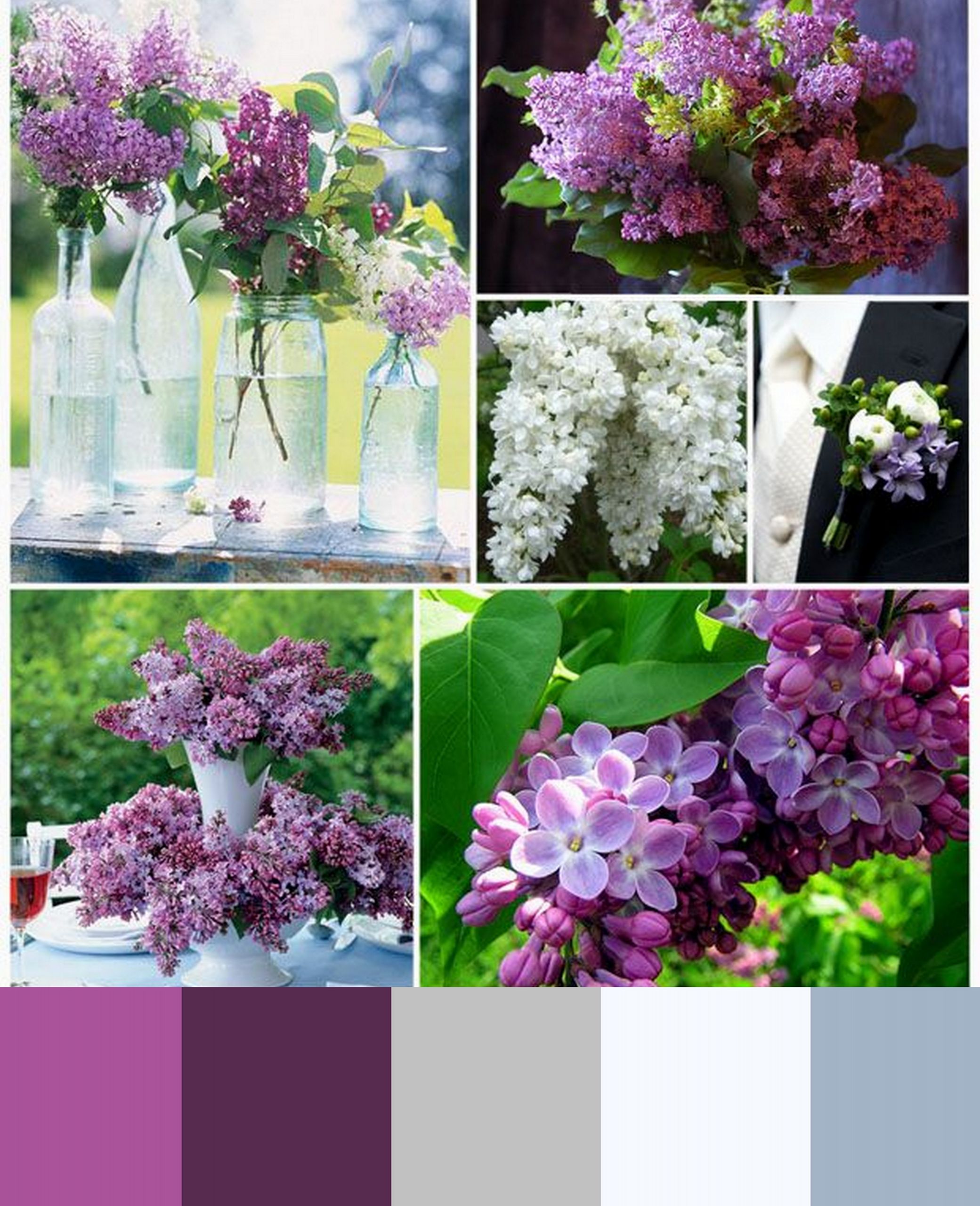 Colorful Weddings
 Wedding color palette wedding colors wedding themes