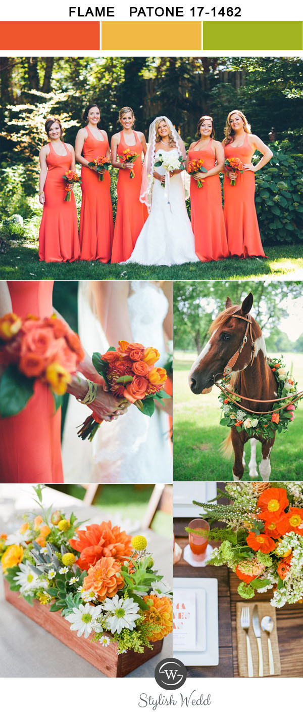 Colorful Weddings
 Top 10 Wedding Colors for Spring 2017 Inspired By Pantone