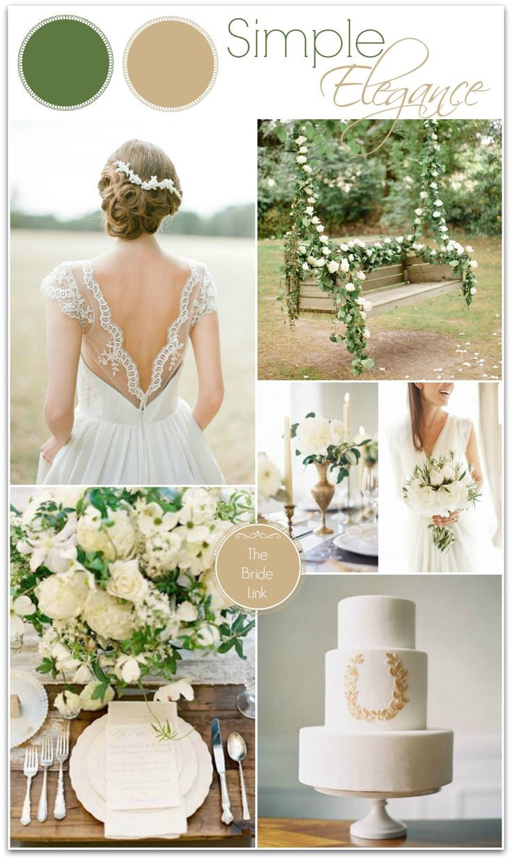 Colorful Weddings
 Soft Neutral Wedding Color Ideas