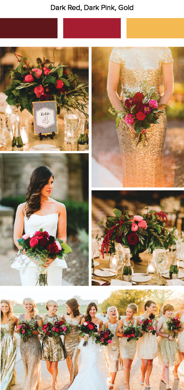 Colorful Weddings
 7 Fall Wedding Color Palette Ideas