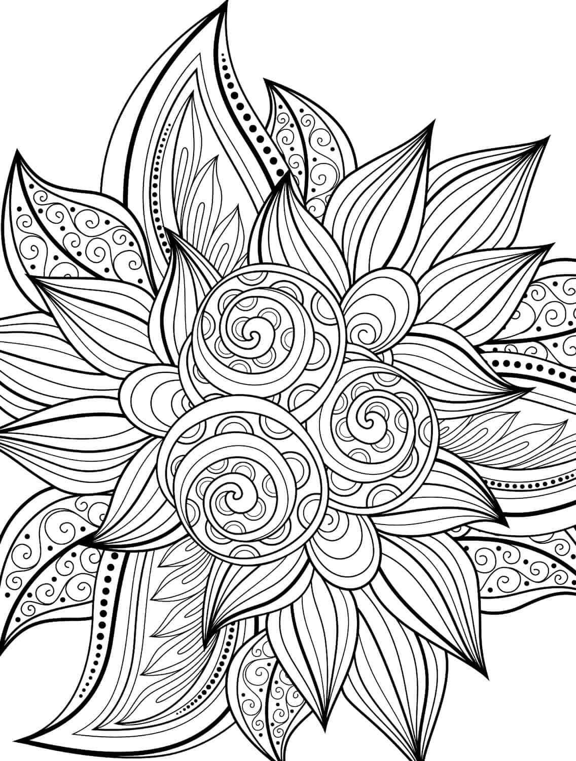 Coloring Pages For Adult
 10 Free Printable Holiday Adult Coloring Pages