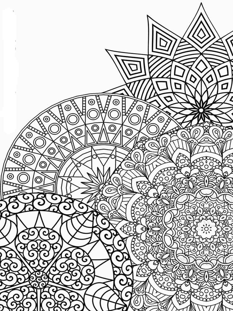 Coloring Sheets For Adults Printable
 Detailed coloring pages for adults Free Printable