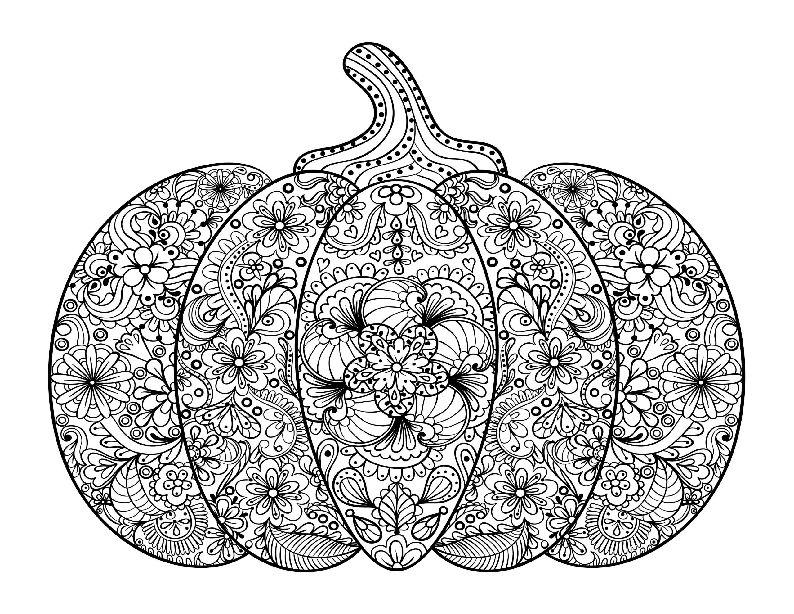 Coloring Sheets For Adults Printable
 Free Adult Coloring Pages Pumpkin Delight Free Pretty