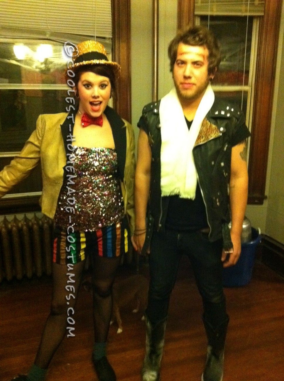 Columbia Costume DIY
 Coolest Rocky Horror Columbia and Ed Couple Costume