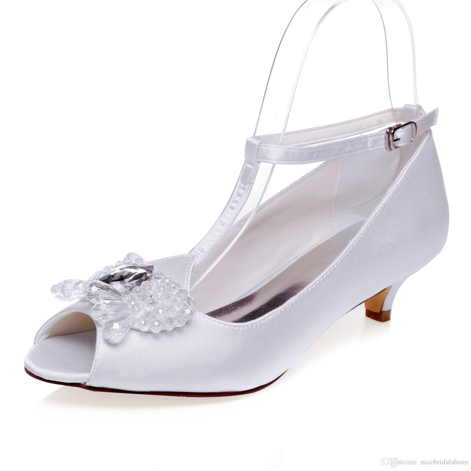 Comfortable Wedding Shoes For Bride
 5cm Heel Height fortable Bridal Shoes Wedding Shoes