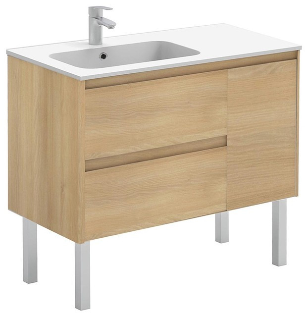 Complete Bathroom Vanities
 Ambra plete Free Standing Vanity Unit Contemporary