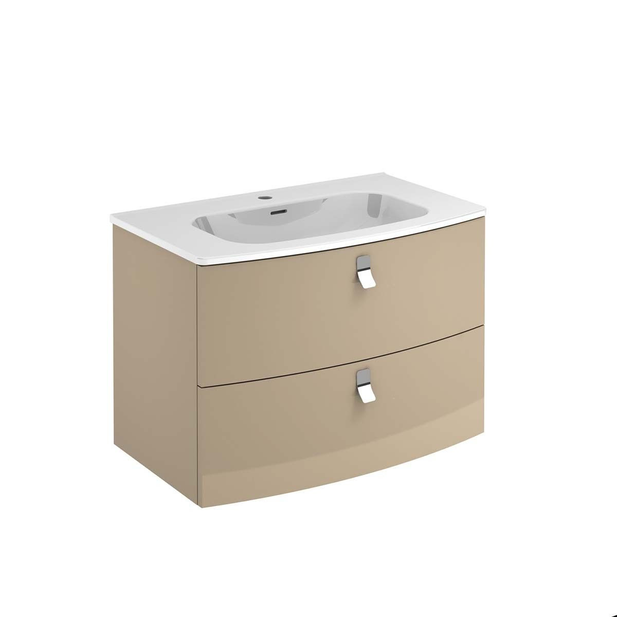 Complete Bathroom Vanities
 WS Bath Collections Rondo 80 plete Bathroom Vanity Unit