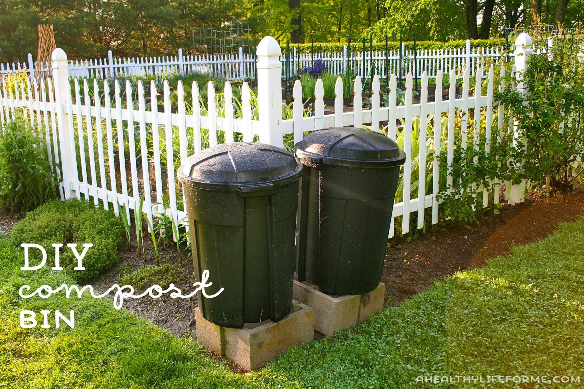 Compost Box DIY
 post Bin in Honor of Earth Day A Healthy Life For Me