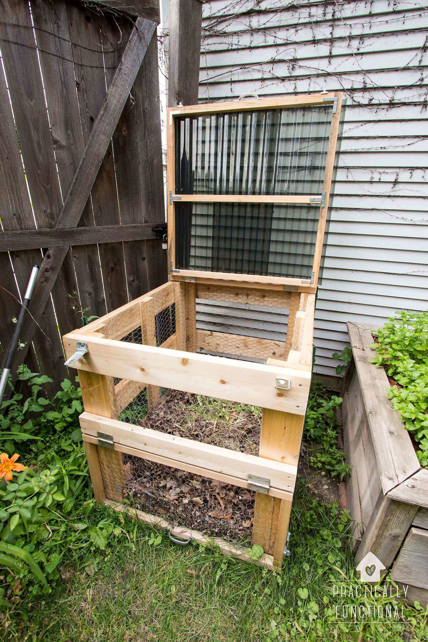 Compost Box DIY
 How To Build A DIY post Bin Free Plans 