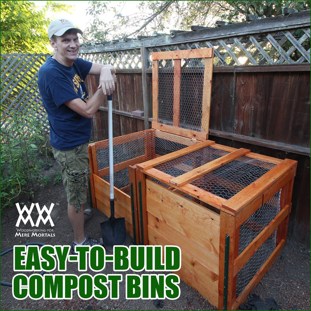 Compost Box DIY
 How to make a post bin using limited tools