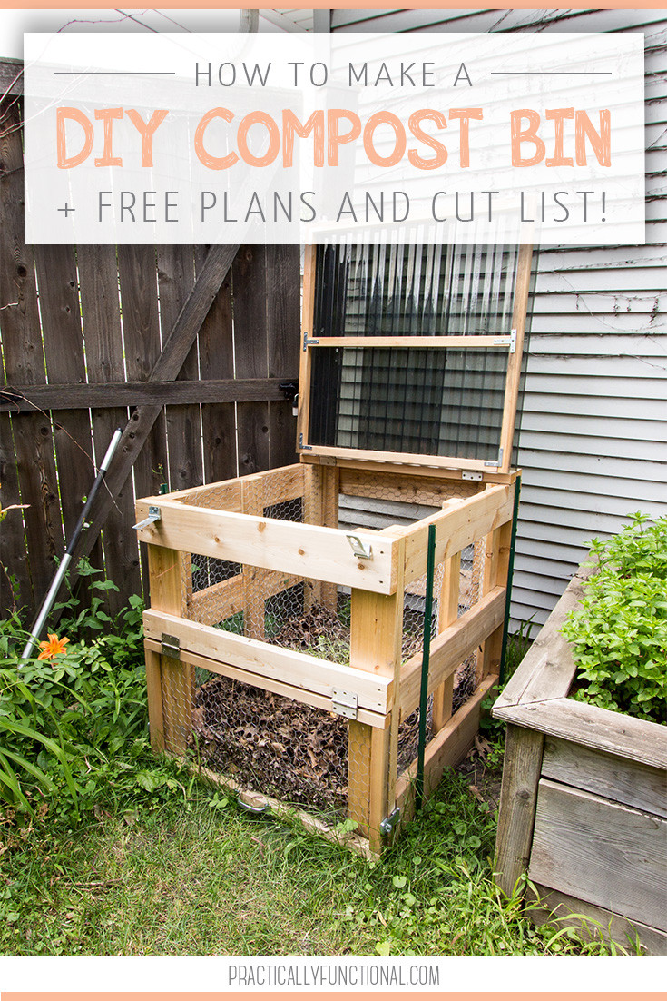 Compost Box DIY
 How To Build A DIY post Bin Free Plans & Cut List