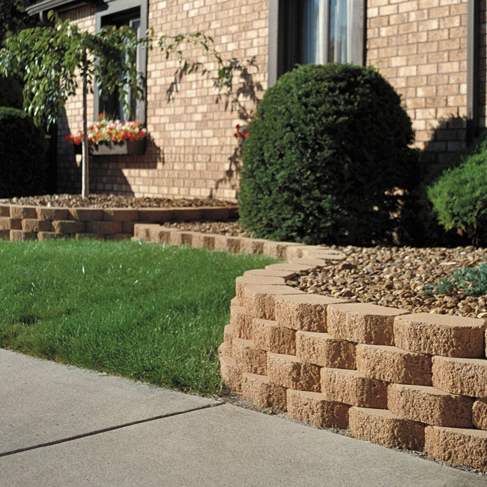 Concrete Landscape Edging Blocks
 Keystone Garden Walls Retaining blocks