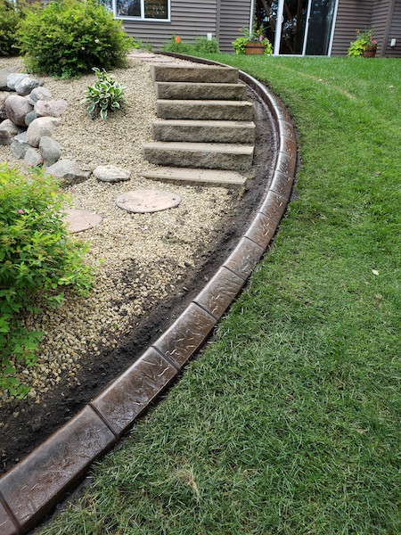 Concrete Landscape Edging
 Concrete Edging MN