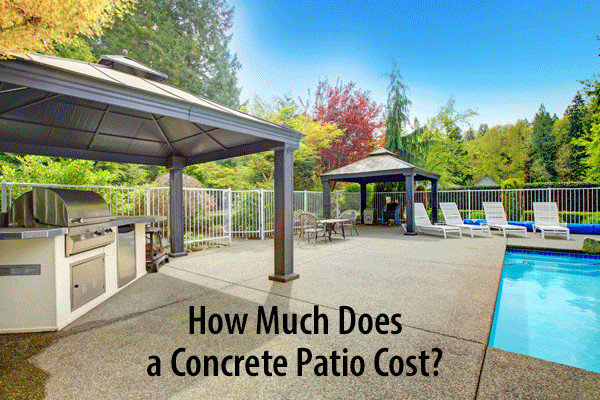 Concreting Backyard Cost
 pare 2020 Average Concrete Patios vs Interlocking