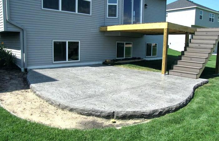 Concreting Backyard Cost
 Colored Concrete Patio Cement – recognizealeader