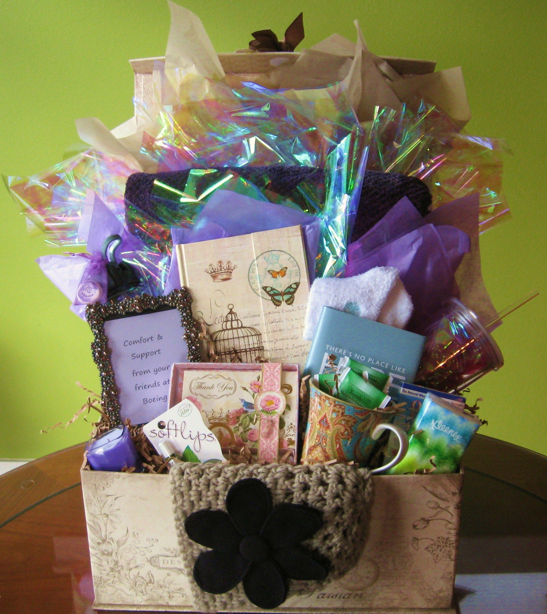 Condolences Gift Basket Ideas
 Sympathy Basket ts