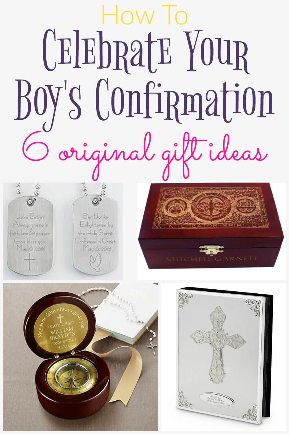 Confirmation Gift Ideas For Boys
 How to Celebrate Your Boy s Confirmation 6 Original Gift