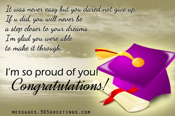 Congrats Graduation Quotes
 Graduation Messages 365greetings