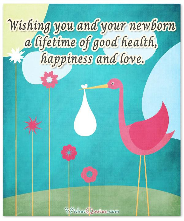 Congratulation New Baby Quotes
 Newborn Baby Congratulation Messages with Adorable