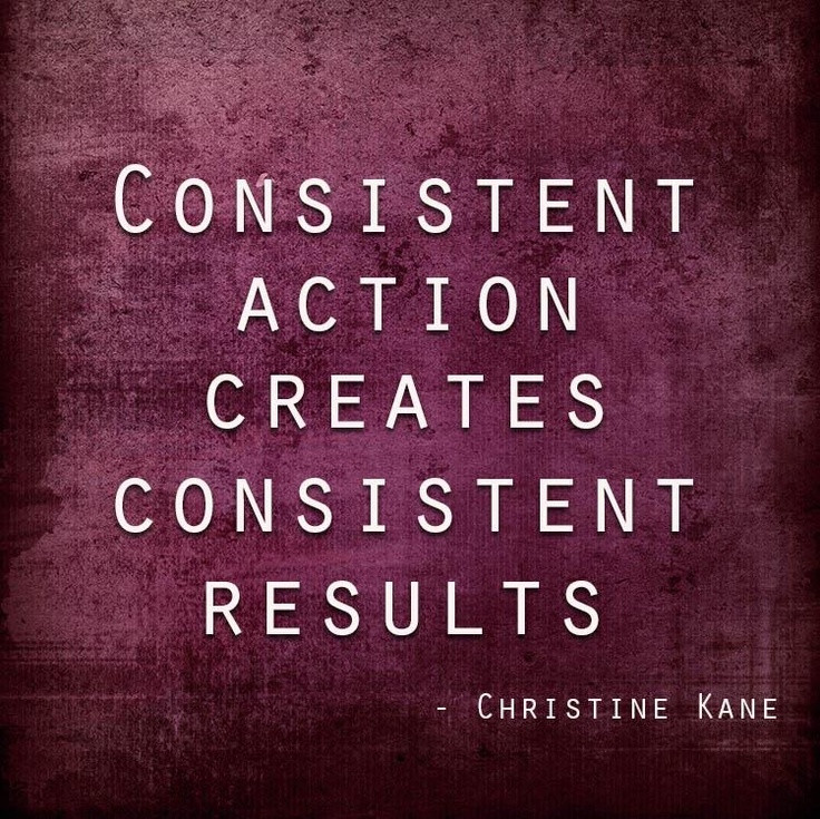 Consistency In Relationships Quotes
 Consistency Quotes QuotesGram