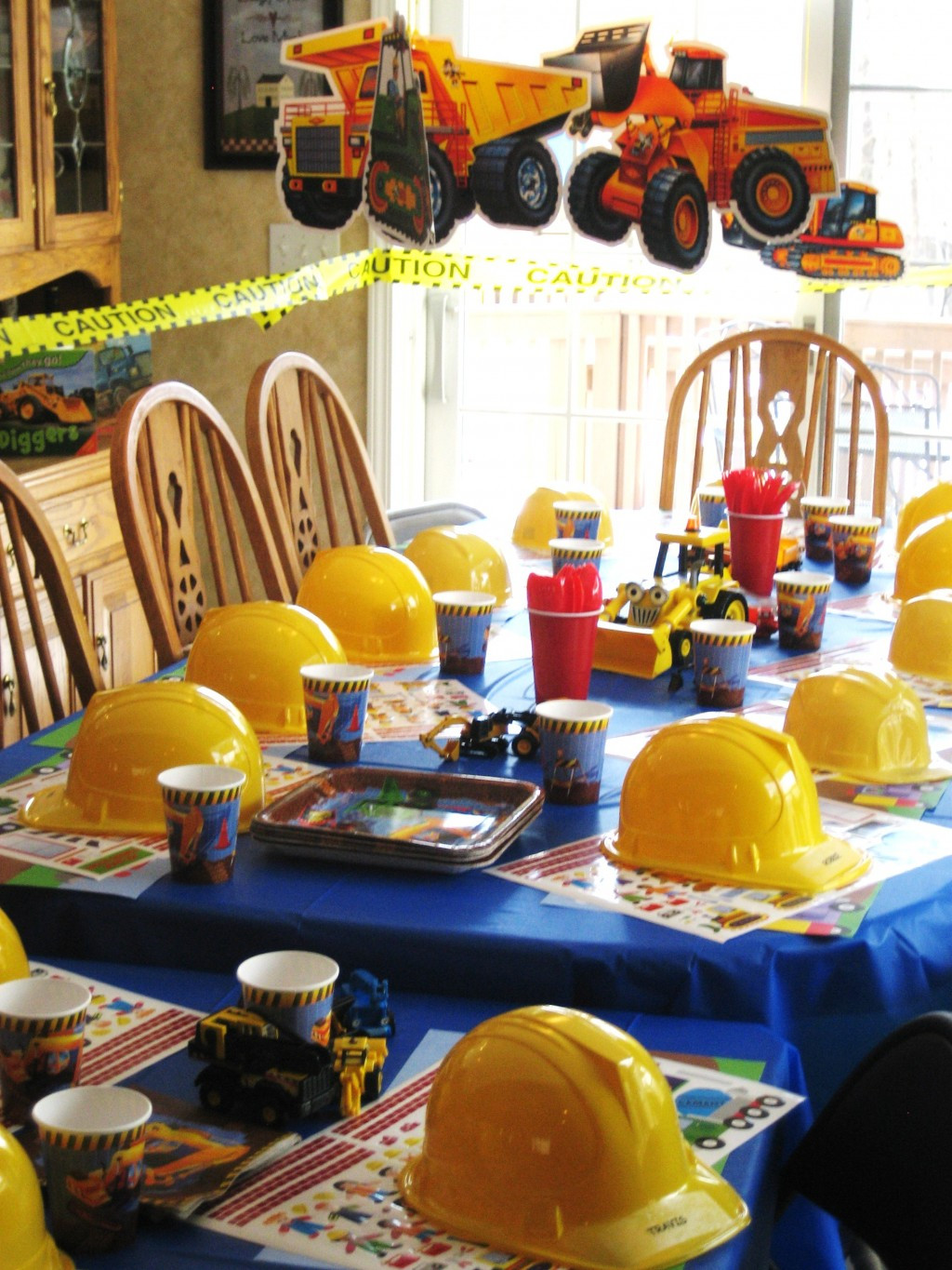 Construction Themed Birthday Party Ideas
 Construction Theme Party Kids Birthday Parties