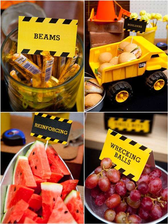 Construction Themed Birthday Party Ideas
 Construction Themed Birthday Party