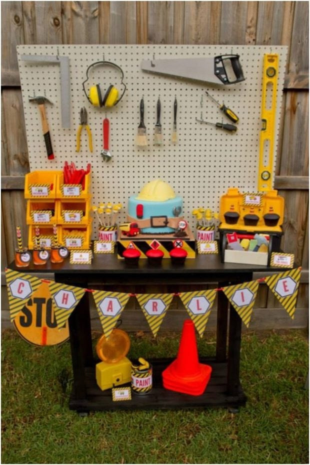 Construction Themed Birthday Party Ideas
 Boys Construction Themed Birthday Party Ideas