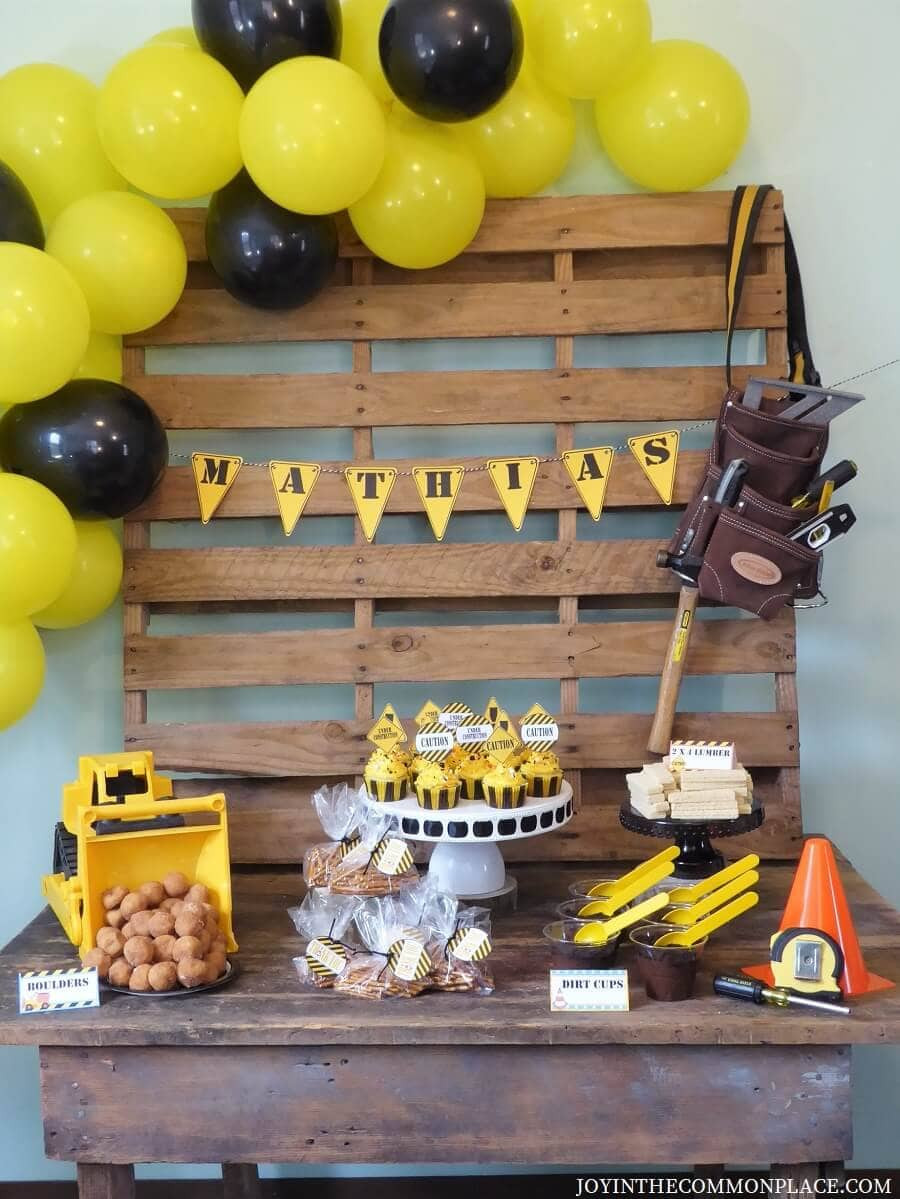 Construction Themed Birthday Party Ideas
 Throw a Construction Themed Birthday Party