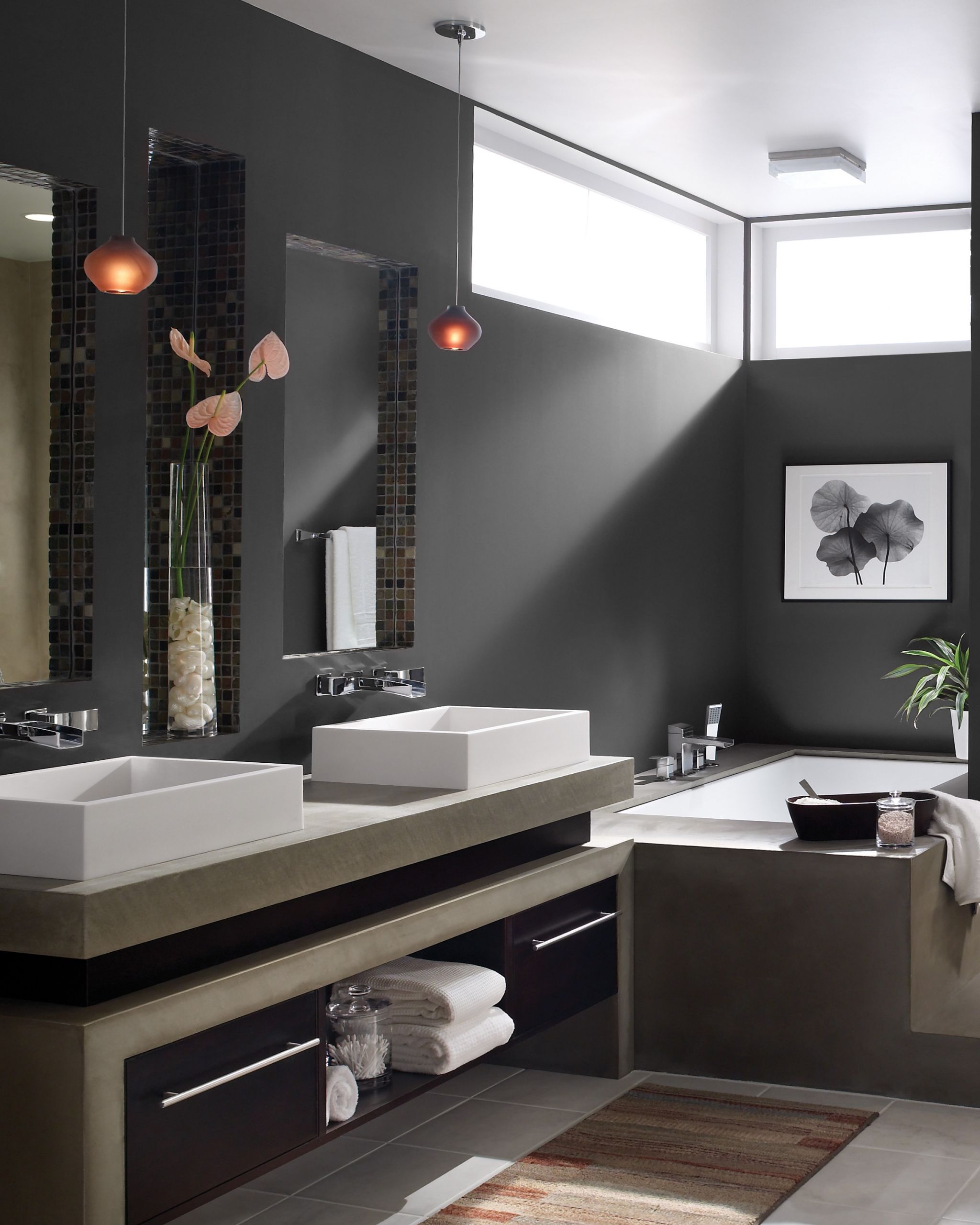 Contemporary Bathroom Lighting
 Bathroom Lighting Showroom in MA