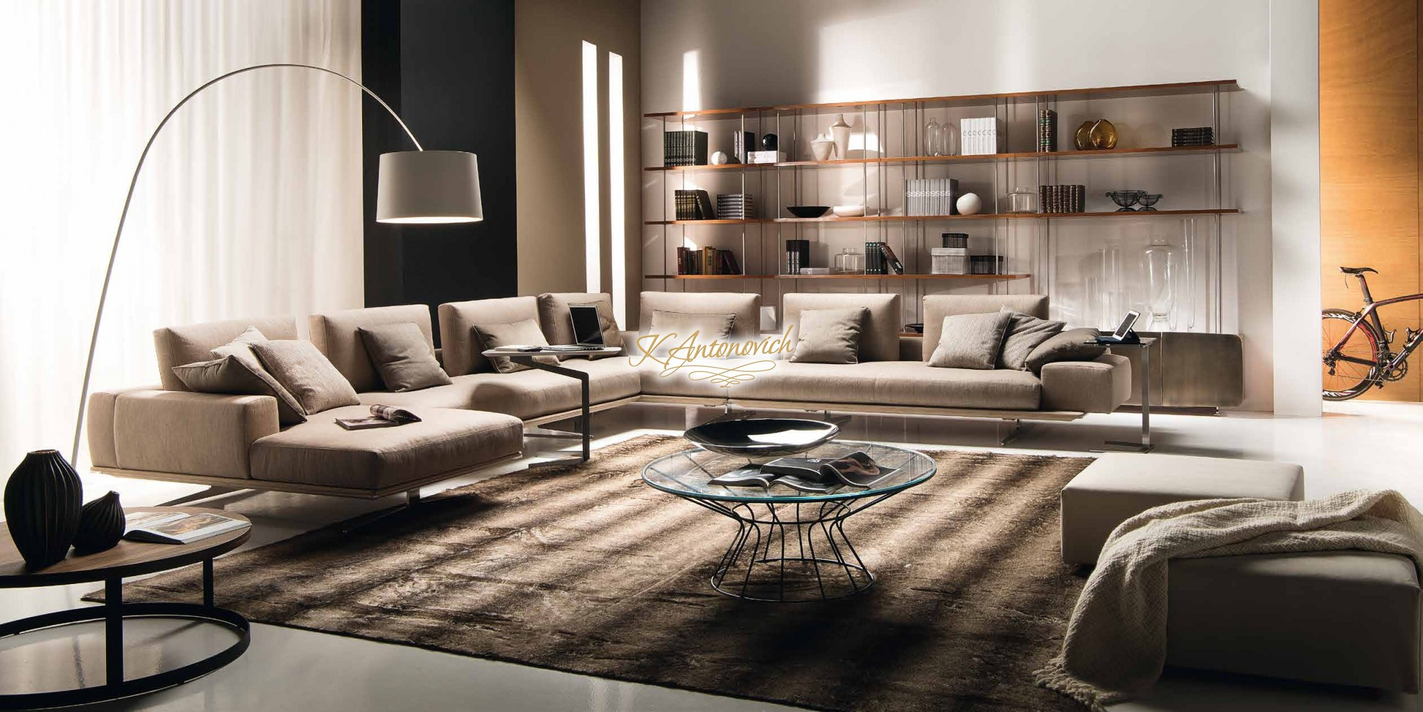 Contemporary Living Room Tables
 Modern italian living room furniture luxury interior