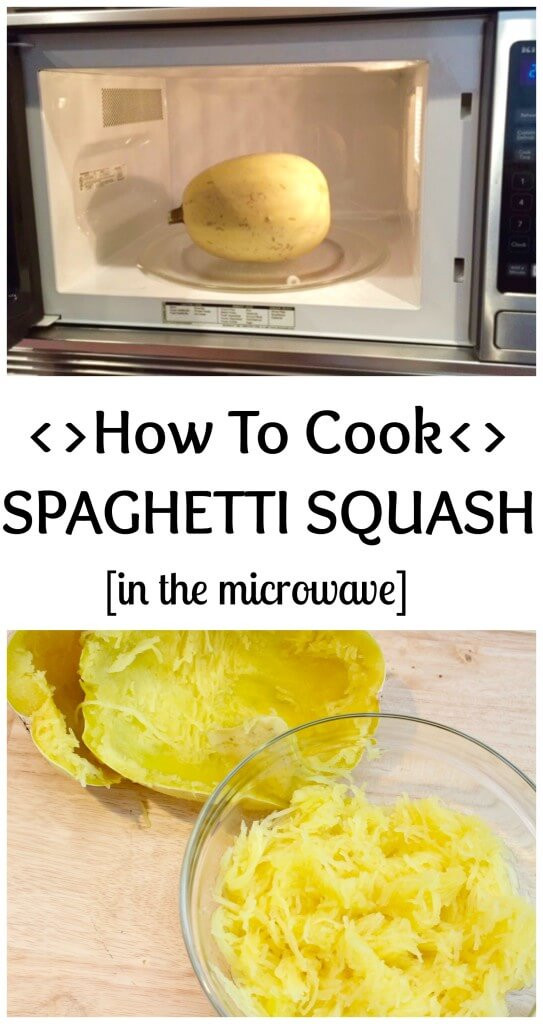 Cook Spaghetti Squash In Microwave
 How To Cook Spaghetti Squash in the Microwave Mom to Mom