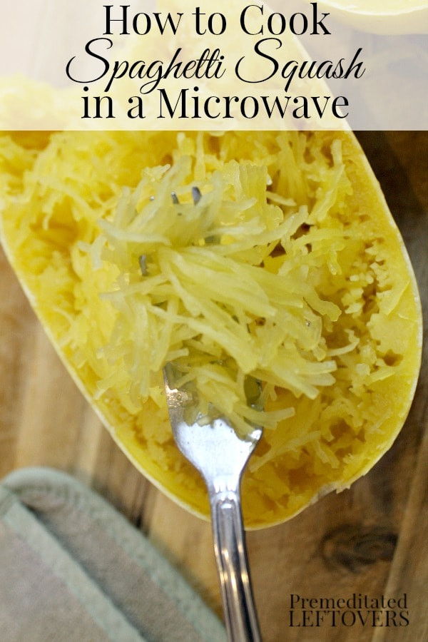 Cook Spaghetti Squash In Microwave
 How to Cook Spaghetti Squash in a Microwave