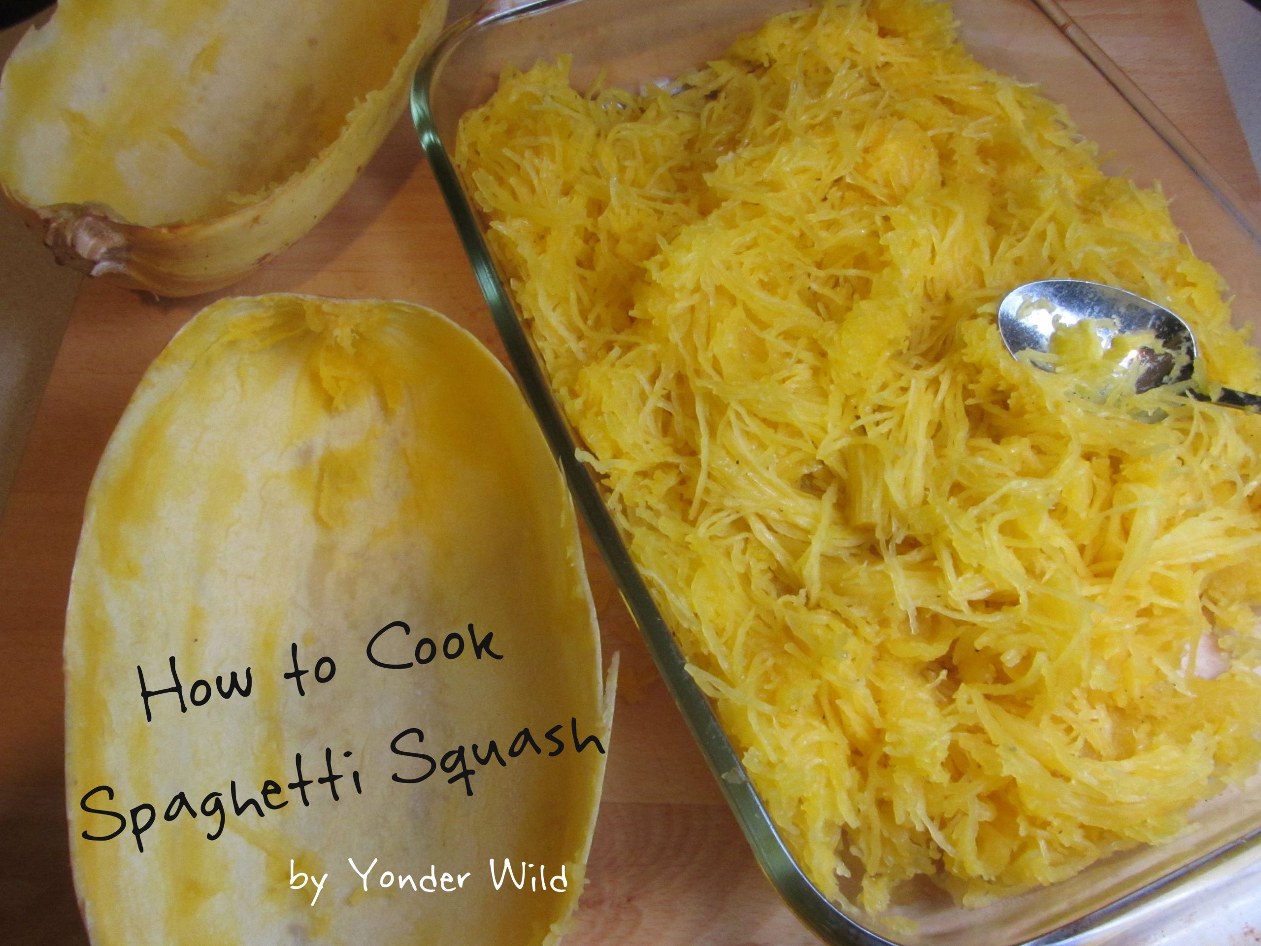 Cook Spaghetti Squash In Microwave
 How to cook Spaghetti Squash