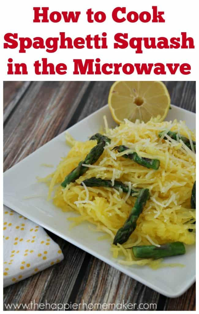 Cook Spaghetti Squash In Microwave
 How to Cook Spaghetti Squash in the Microwave