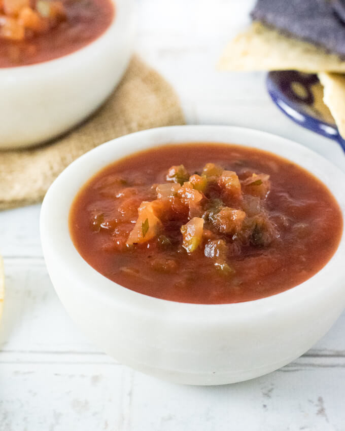 Cooked Salsa Recipe With Fresh Tomatoes
 Homemade Cooked Salsa Recipe in 2020