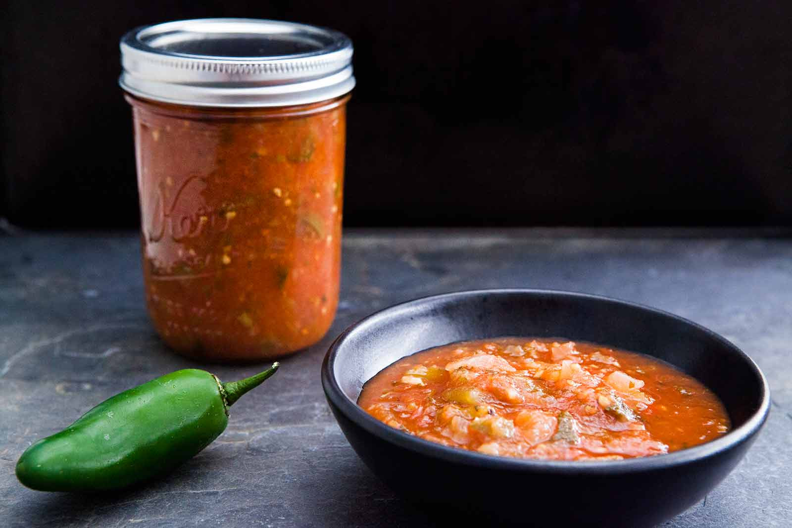 Cooked Salsa Recipe With Fresh Tomatoes
 Canned Tomato Salsa Recipe