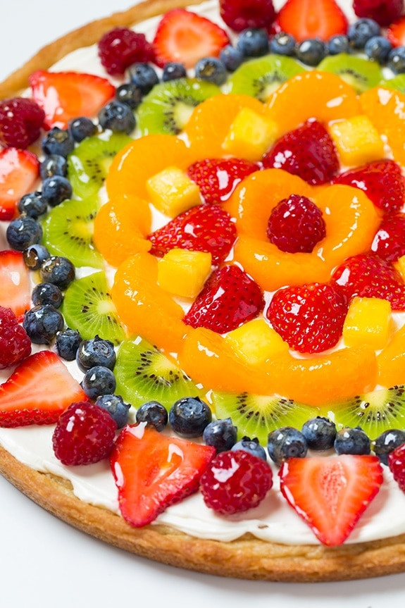 Cookie Dough Fruit Pizza
 Fruit Pizza Easy Recipe with Cream Cheese Frosting