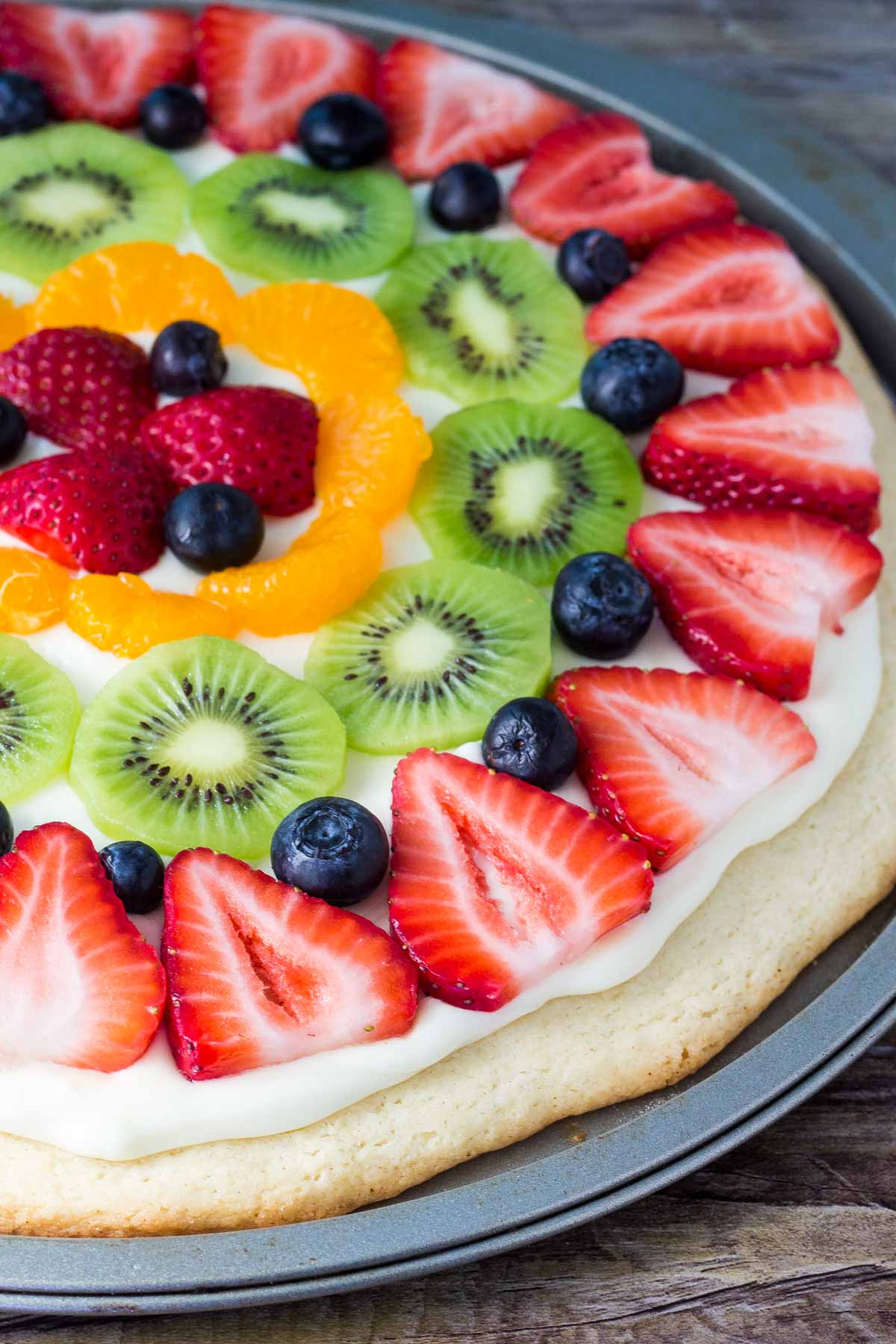 Cookie Dough Fruit Pizza
 Sugar Cookie Fruit Pizza Oh Sweet Basil