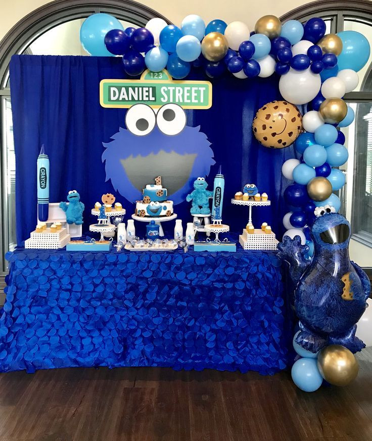 Cookie Monster Birthday Decorations
 Cookie Monster Birthday Decoration