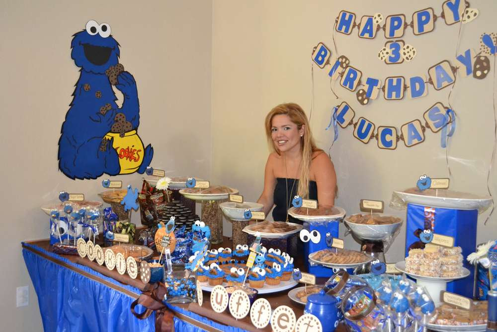 Cookie Monster Birthday Party
 Cookie Monster Birthday Party Ideas