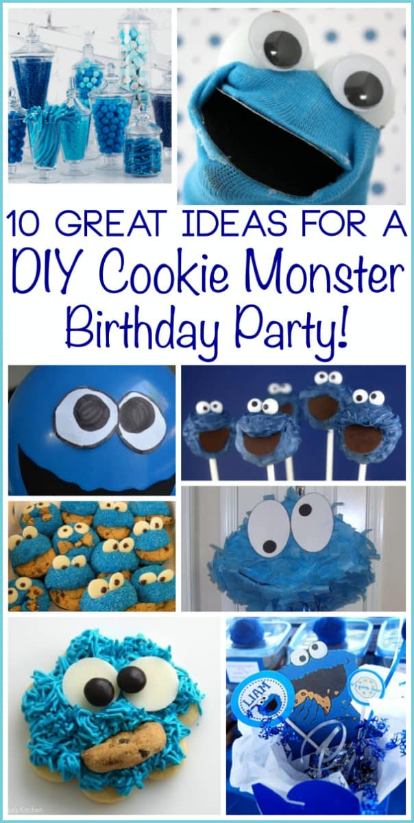 Cookie Monster Birthday Party
 Cookie Monster Party Ideas for an Impressive DIY Birthday