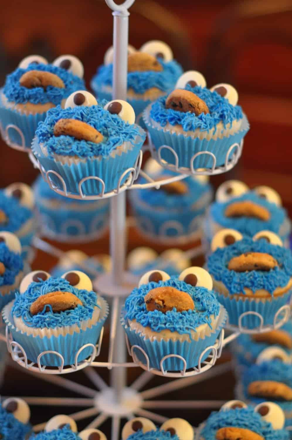 Cookie Monster Birthday Party
 Sesame Street Party James Cookie Monster First Birthday