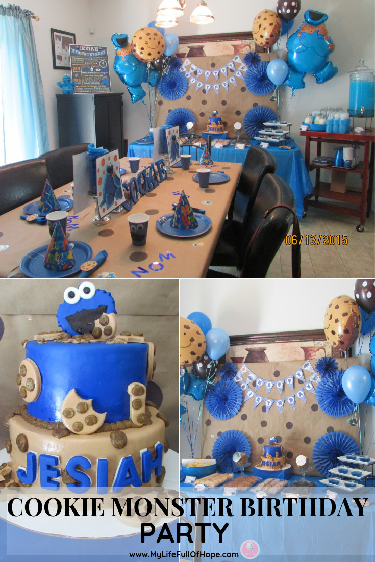 Cookie Monster Birthday Party
 Cookie Monster Birthday Party Ideas