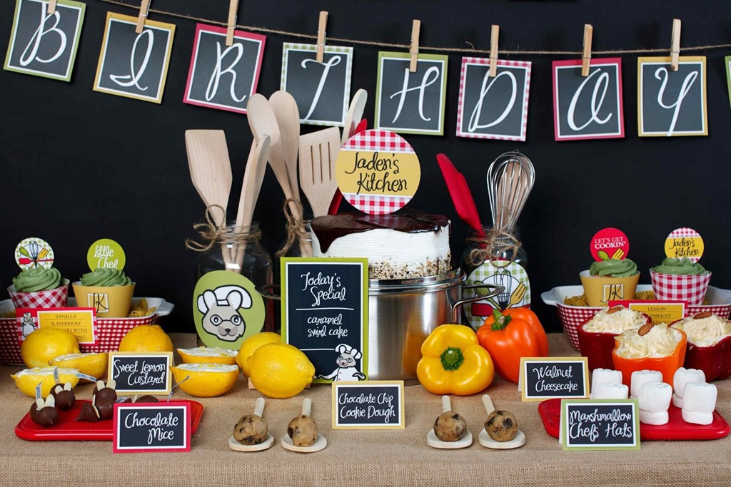 Cooking Birthday Party
 50 Favorite Birthday Party Themes for Boys