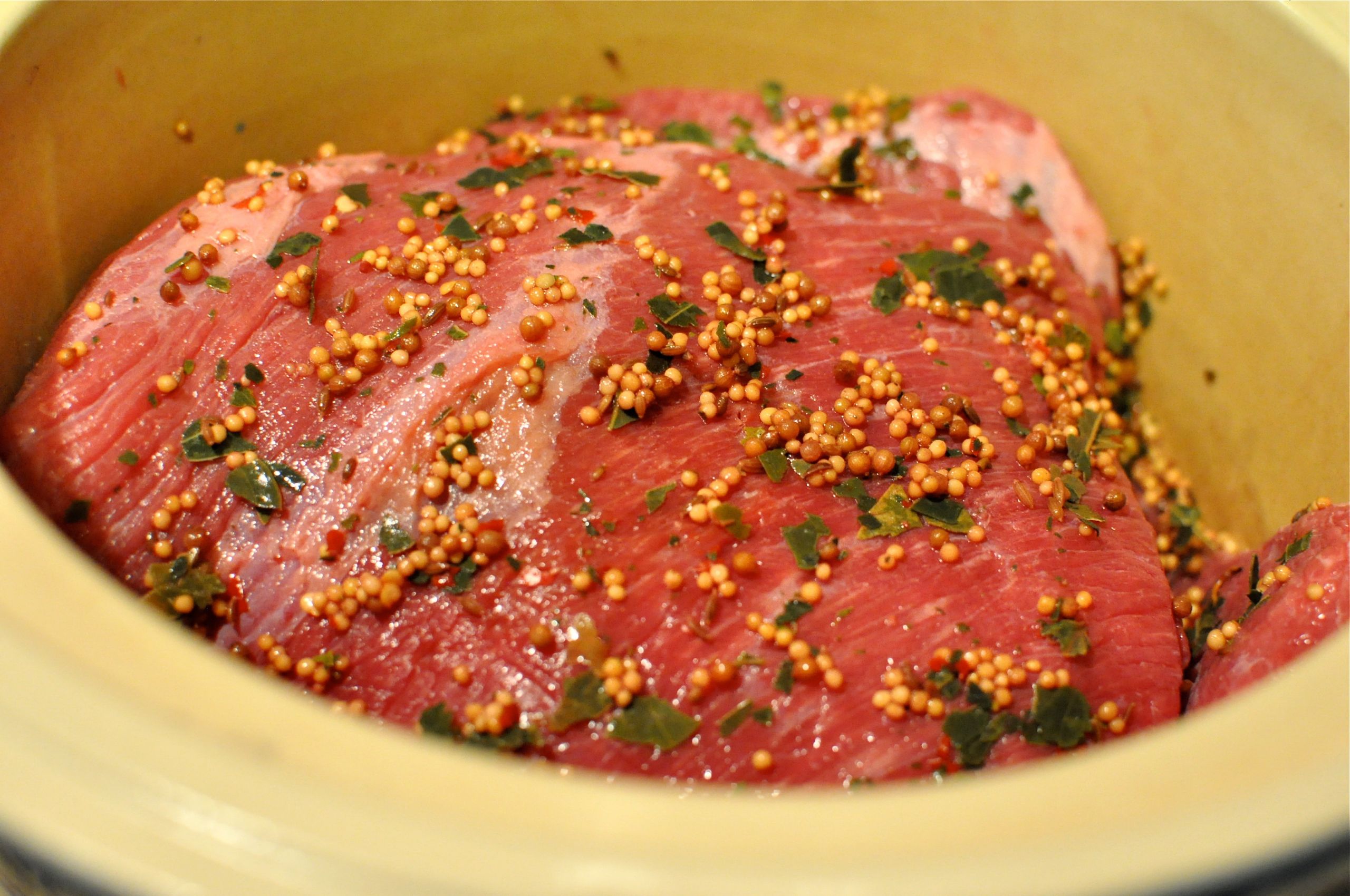 Cooking Corned Beef Brisket In A Crock Pot
 Drunken Slow Cooker Corned Beef Brisket Fed & Fit